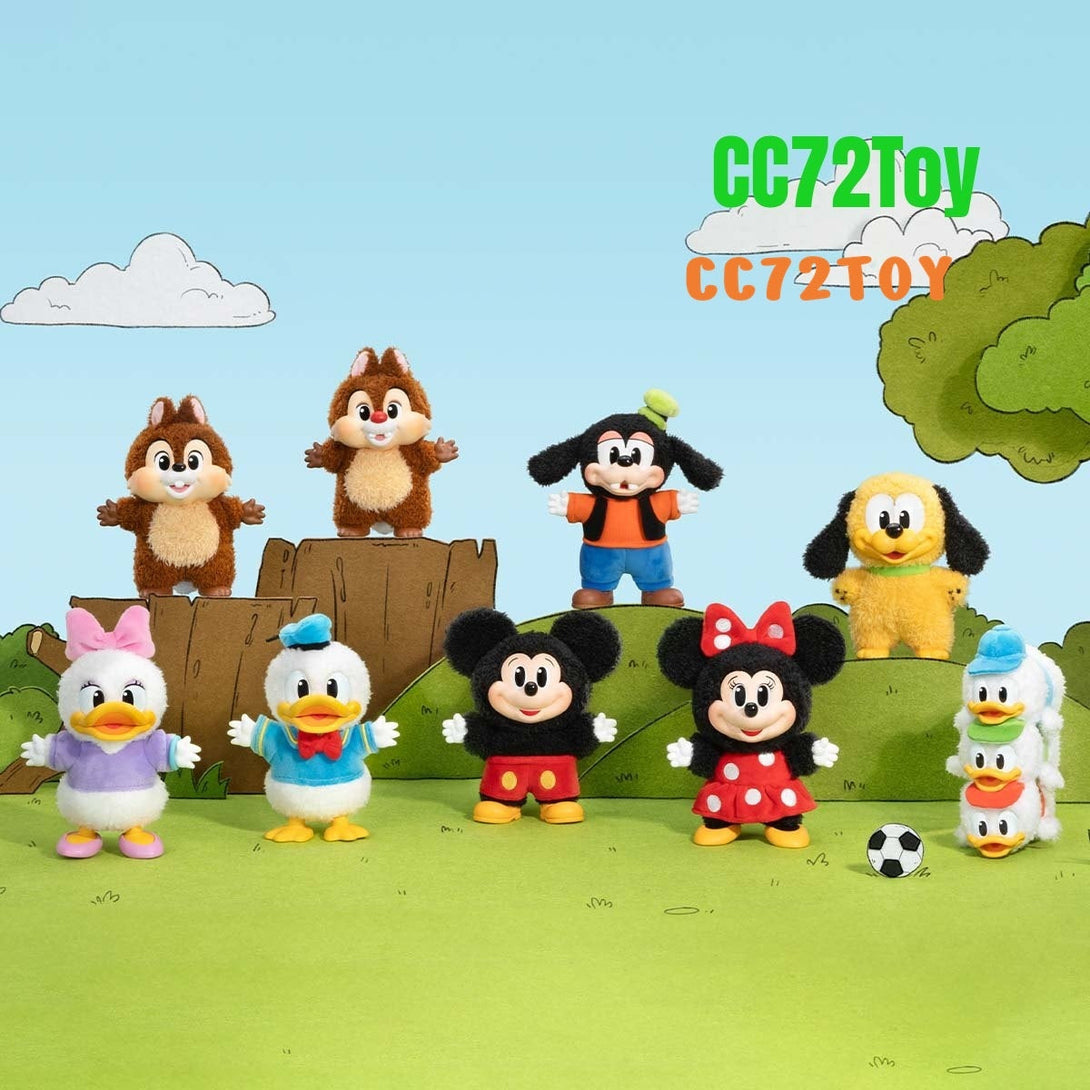 POP MART Mickey Family Cute Together Keychain Series Figures Blind Box - CC72Toy
