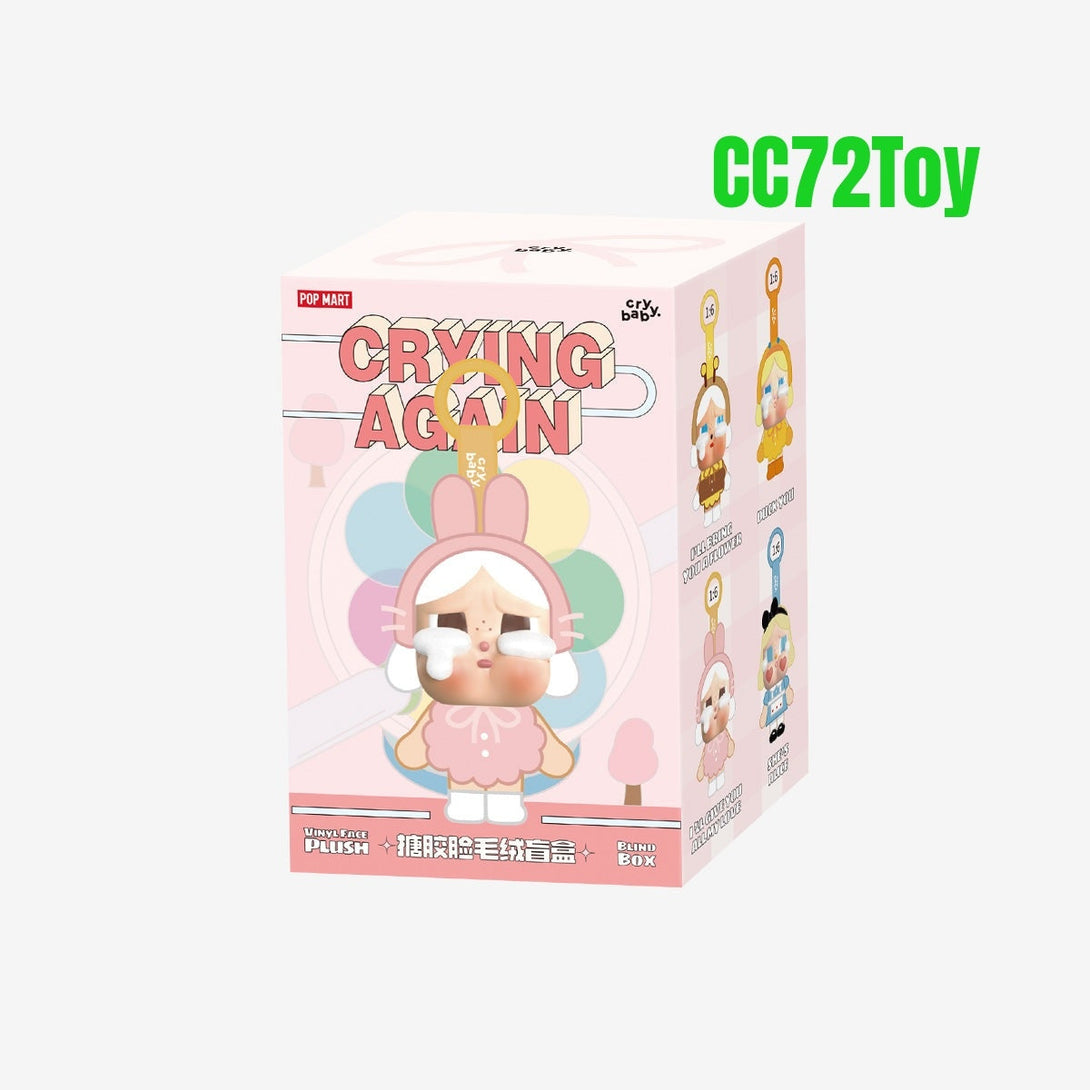 Crybaby Crying Again Series Vinyl Face Plush, Blind Box - CC72Toy