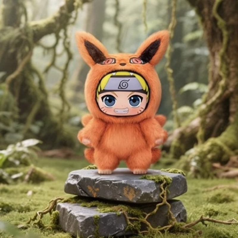 TOPTOY Authentic Naruto Shippuden Cute Beast Party Series Vinyl Plush Blind Box Cute Pendant Birthday Gift