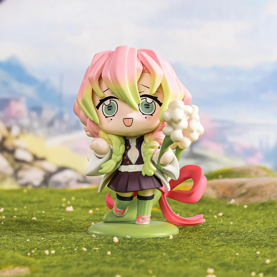 POP MART Demon Slayer Birth Flower Series Figures, Blind Box Figures, Random Design Action Figures Collectible Toys Home Decorations, Holiday Birthday Gifts, Single Box - CC72Toy