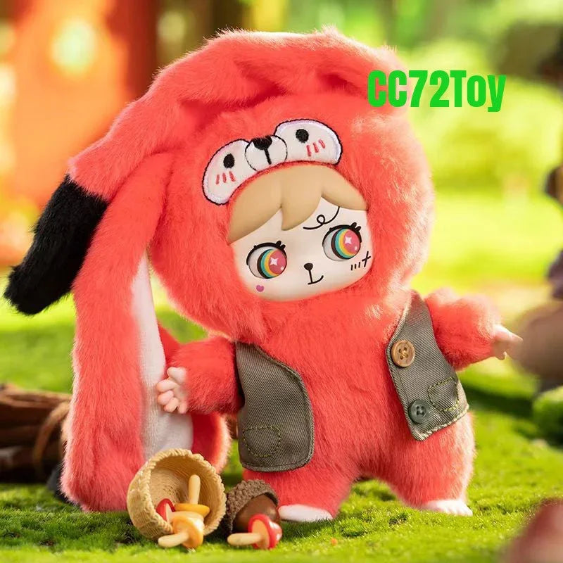 MILAI Plush Toy Milai Forest Invitation Long-Ear Series Blind Box - 6PCs Random Collectible Figures Whole Set - CC72Toy