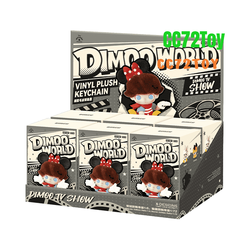 DIMOO WORLD × DISNEY Series-Vinyl Plush Keychain Blind Box - CC72Toy