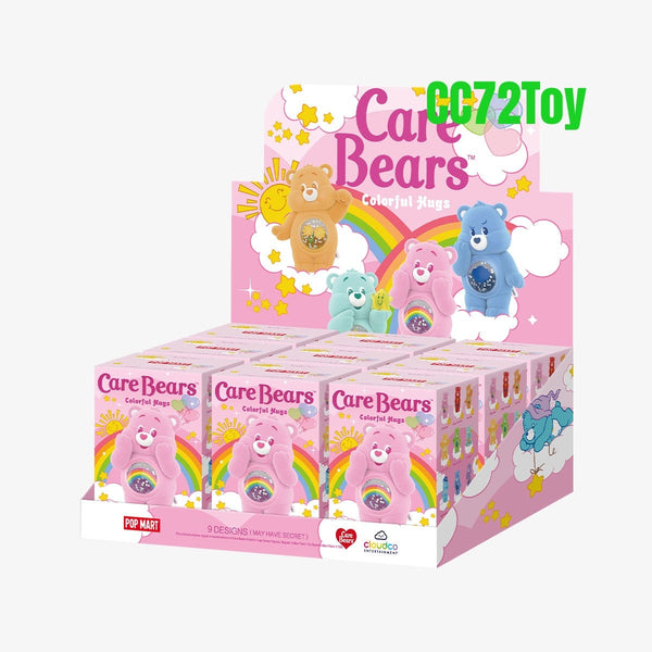 POP MART Care Bears Colorful Hugs Series Figures - CC72Toy