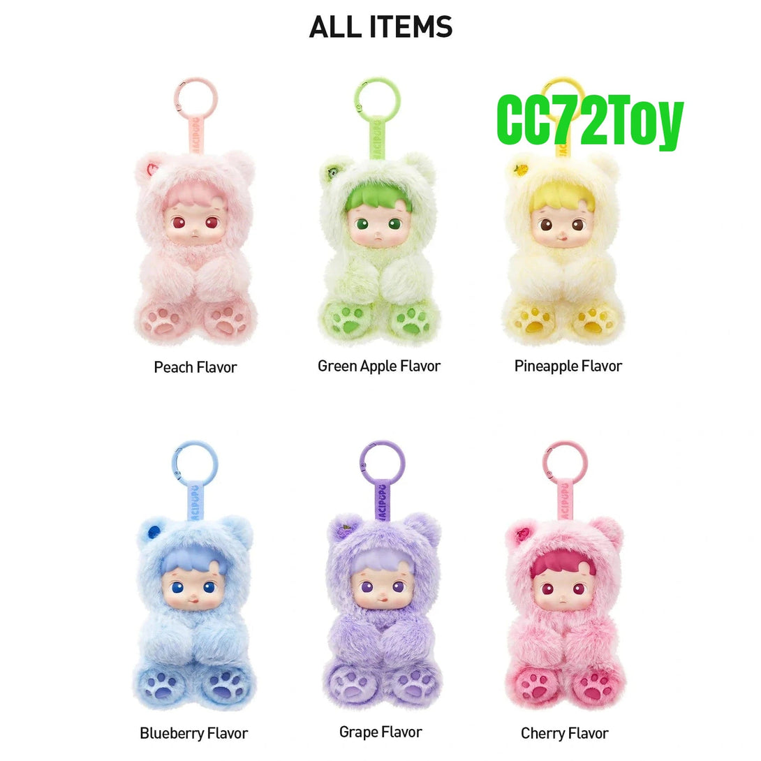 HACIPUPU Gummy Bear Series-Vinyl PlushPendant Blind Box - CC72Toy