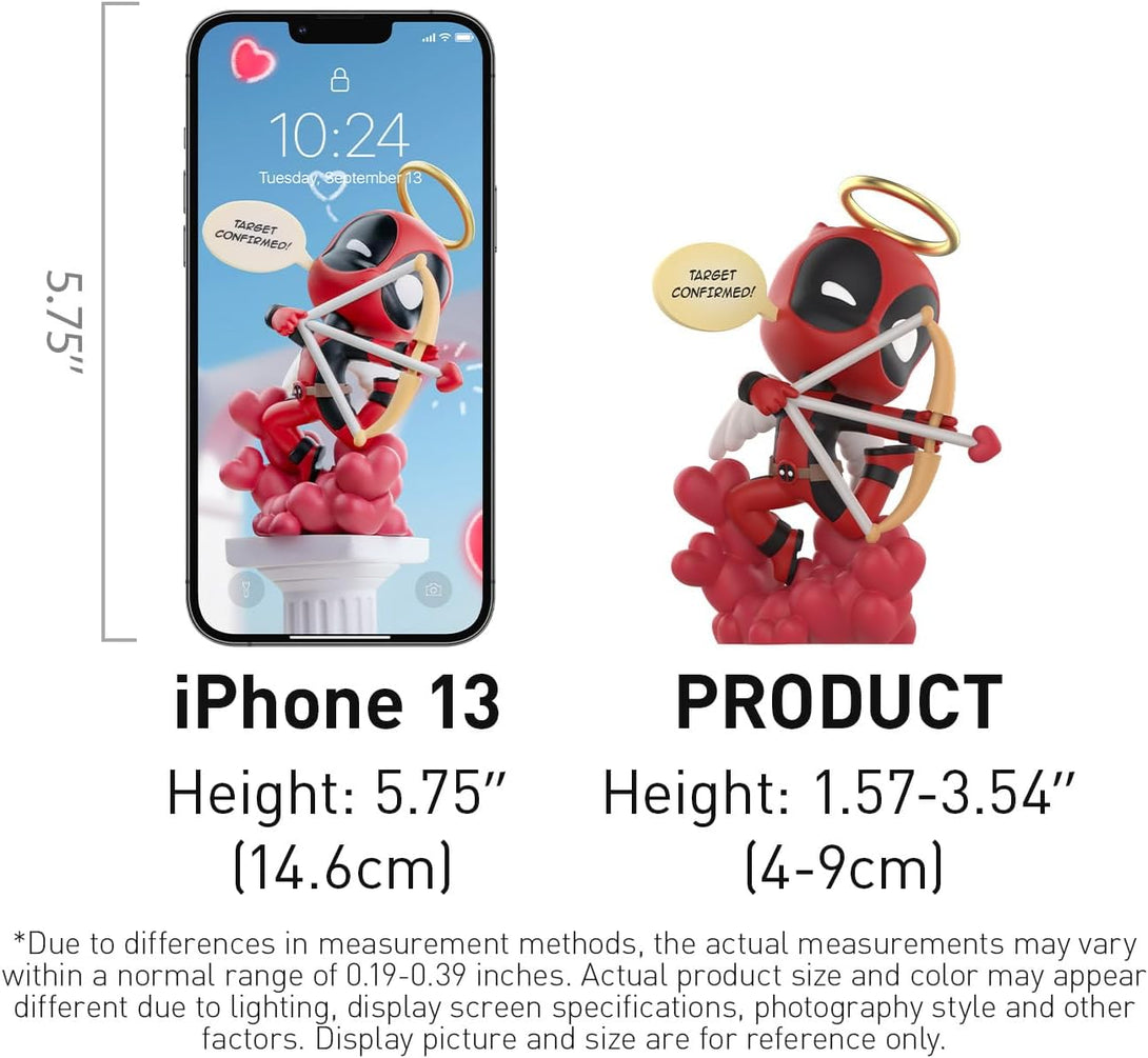 POP MART Marvel Deadpool Series Figures, Random Design Action Figures Collectible Toys Home Decorations, Holiday Birthday Gifts, Single Box - CC72Toy