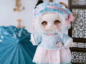 CALEMBOU Plush Doll Blind Box, Nagi Mountain and River Romance Series Mystery Blind Figure, Kawaii 1 of 6 Possible Collectibe Vinyl Plush Toys Birthday Gifts (Mountain and River Romance Series) - CC72Toy