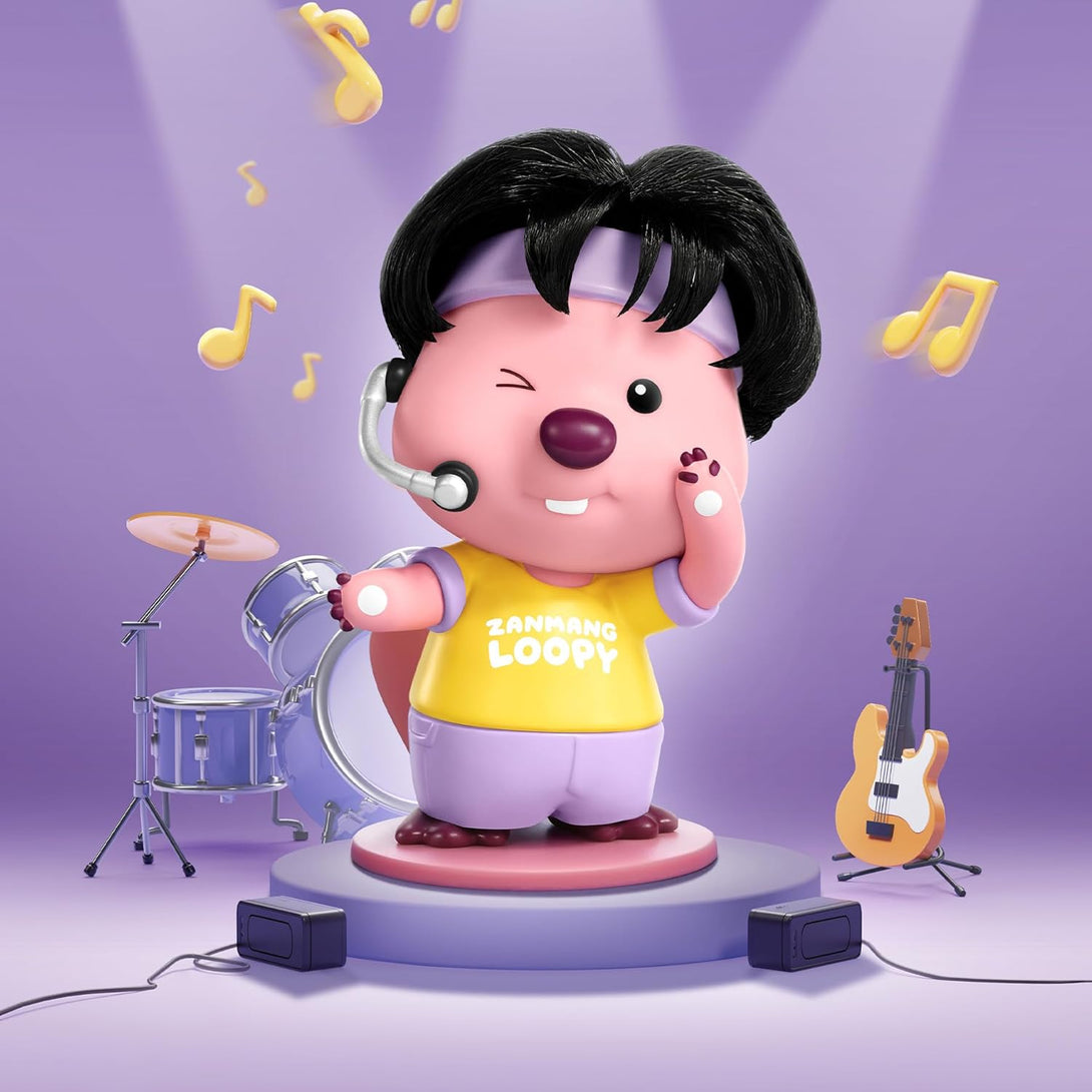 POP MART ZANMANGLOOPY's Moments Series Figures, Blind Box Figures, Random Design Action Figures Collectible Toys Home Decorations, Holiday Birthday Gifts, Single Box - CC72Toy