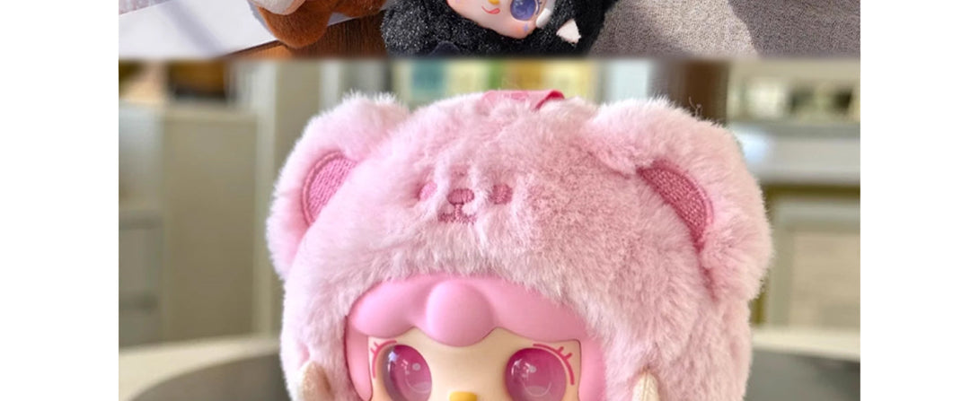 CALEMBOU Plush Blind Box, Cute Yooki Series Random Vinyl Plush Doll, Kawaii Stuffed Mystery Toys Collectible for Birthday Gift (Yooki-YYKXX-1pc) - CC72Toy