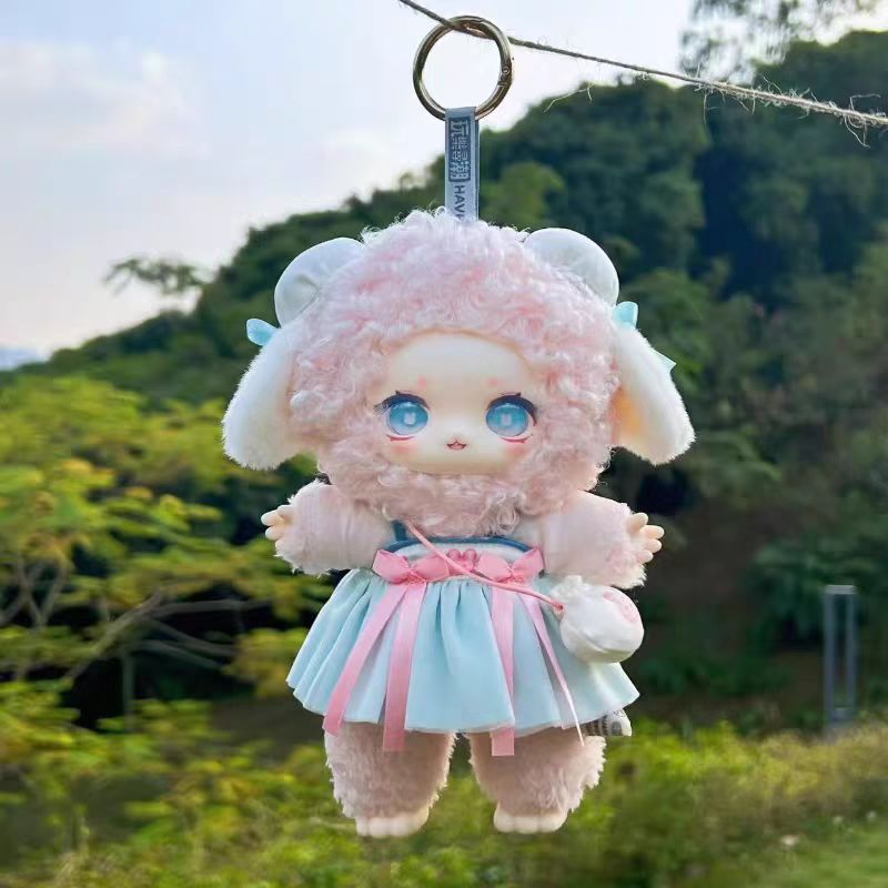 CALEMBOU Plush Doll Blind Box, Nagi Mountain and River Romance Series Mystery Blind Figure, Kawaii 1 of 6 Possible Collectibe Vinyl Plush Toys Birthday Gifts (Mountain and River Romance Series) - CC72Toy