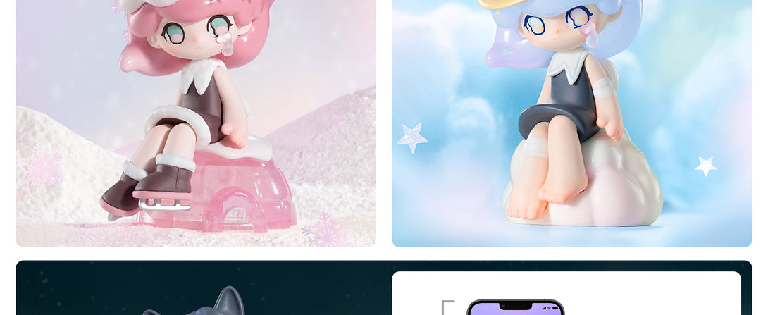 POP MART Azura Fantasy Nature Series Figures, 12PCs Azura Blind Box Figures, Random Design Action Figures Collectible Toys Home Decorations, Holiday Birthday Gifts for Girls and Boys, Whole Set - CC72Toy