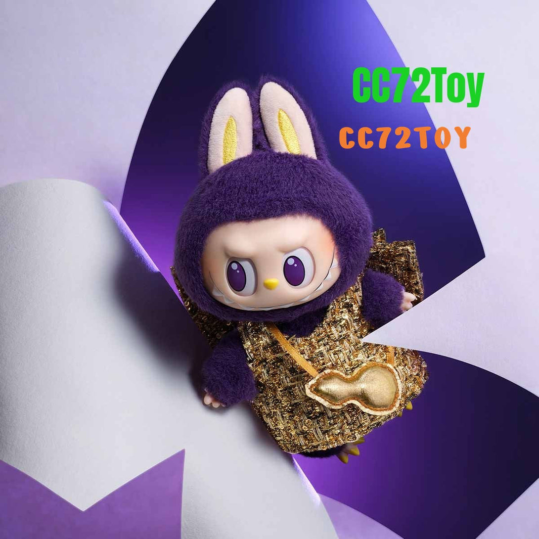POP MART LABUBU × Pronounce - Wings of Fortune Vinyl Plush Hanging Card,Toys for Modern Home Decor, Collectible Toy Set for Desk Accessories, 1PC - CC72Toy