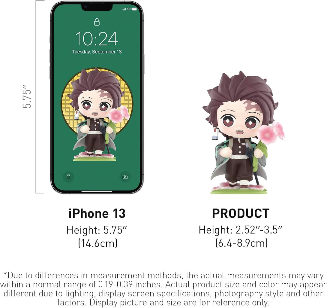 POP MART Demon Slayer Birth Flower Series Figures, Blind Box Figures, Random Design Action Figures Collectible Toys Home Decorations, Holiday Birthday Gifts, Single Box - CC72Toy