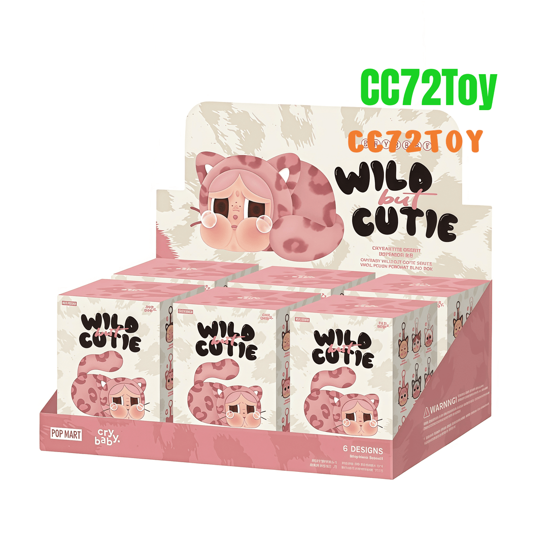 POP MART Crybaby Wild but Cutie Series - Vinyl Plush Pendant Blind Box - CC72Toy