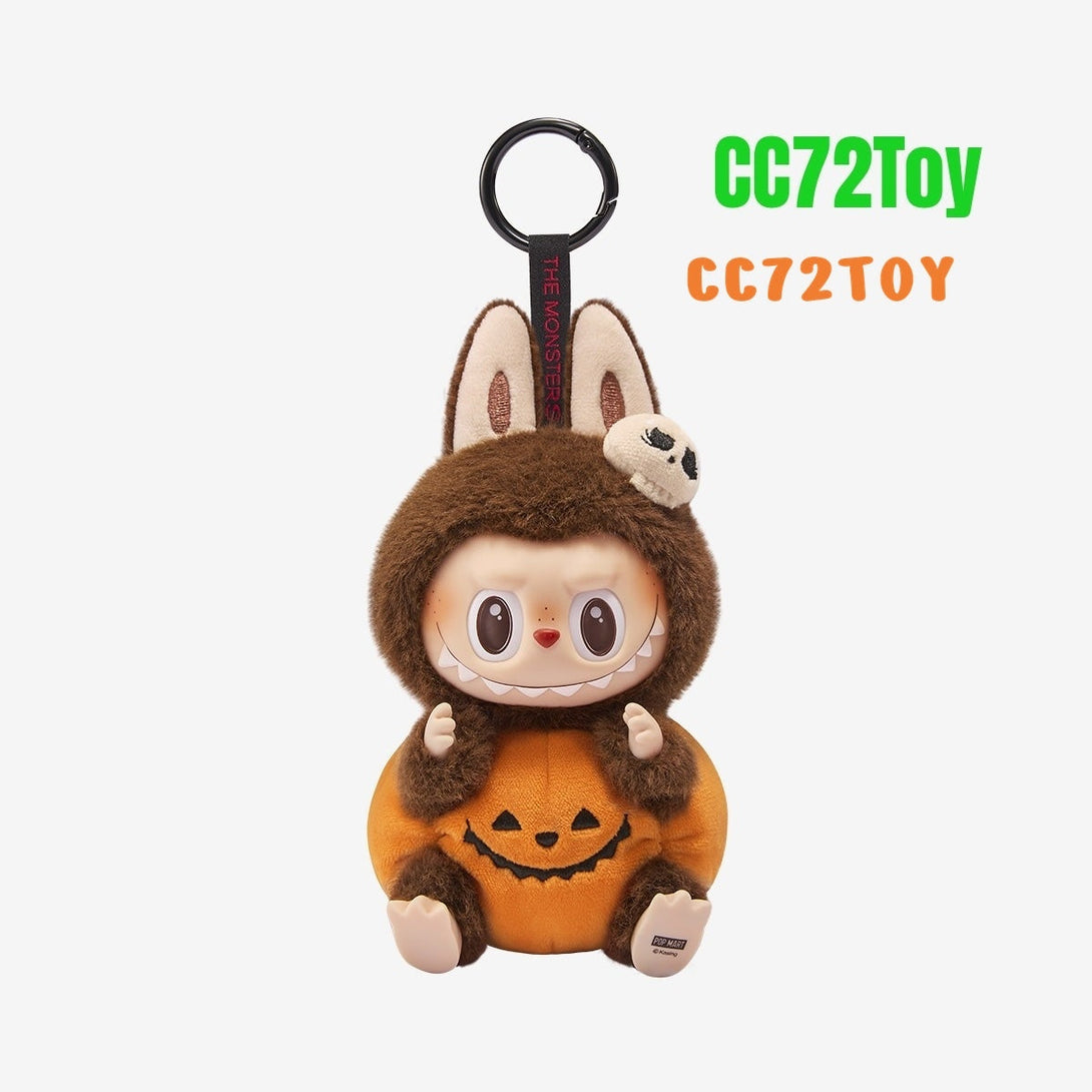 The Monsters Happy Halloween Party Series-Sitting Pumpkin Vinyl Plush Pendant, 5.91 inches Height, Toys for Modern Home Decor, Collectible Toy Set for Desk Accessories, 1PC - CC72Toy
