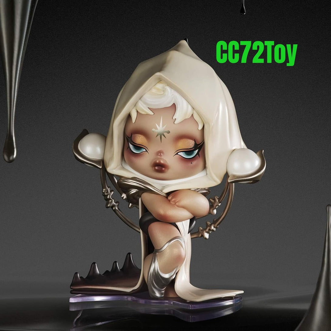 POP MART SKULLPANDA The Sound Series Figures, SKULLPANDA Blind Box Figures, Random Design Action Figures Collectible Toys Home Decorations, Holiday Birthday Gifts, Single Box - CC72Toy