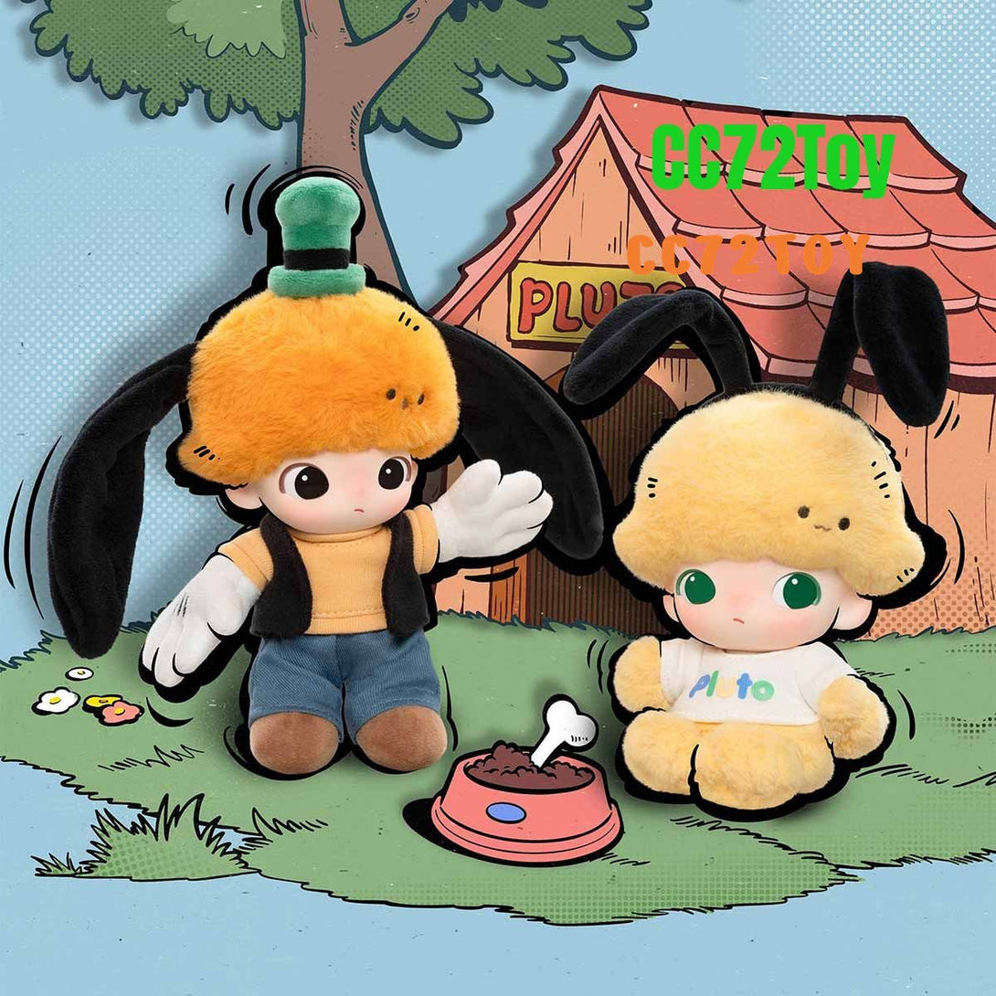 DIMOO WORLD × DISNEY Series-Vinyl Plush Keychain Blind Box - CC72Toy