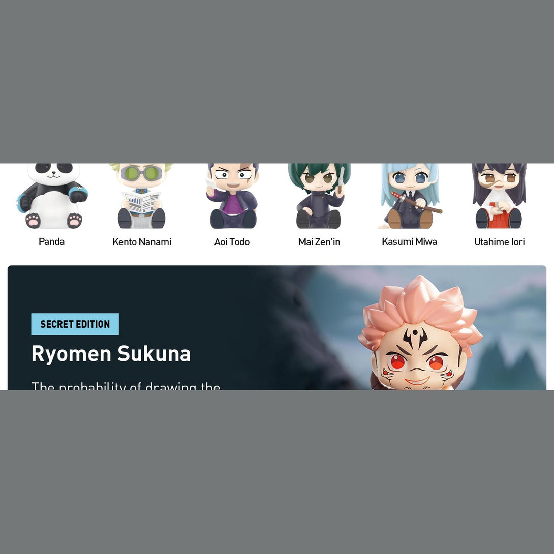 POP MART Jujutsu Kaisen Uniform Series Figures, Blind Box Figures, Random Design Action Figures Collectible Toys Home Decorations, Holiday Birthday Gifts, Single Box - CC72Toy