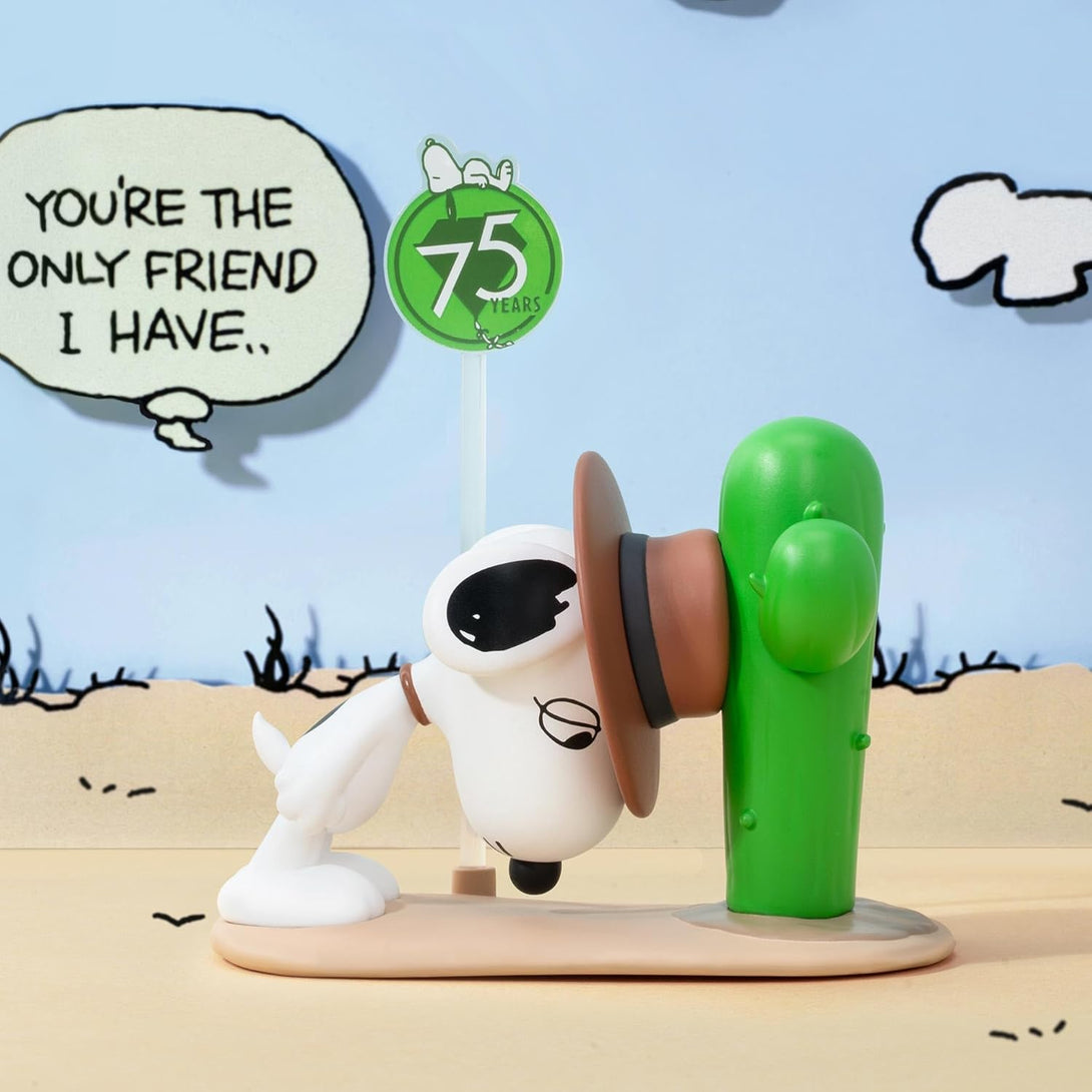 POP MART Peanuts 75th Anniversary Snoopy Comic Life Series Blind Box Figures, Random Design Action Figures Collectible Toys Home Decorations, Holiday Birthday Gifts for Girls and Boys, Single Box - CC72Toy