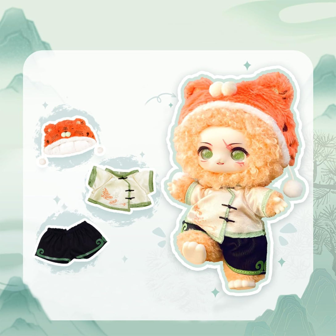 CALEMBOU Plush Doll Blind Box, Nagi Mountain and River Romance Series Mystery Blind Figure, Kawaii 1 of 6 Possible Collectibe Vinyl Plush Toys Birthday Gifts (Mountain and River Romance Series) - CC72Toy