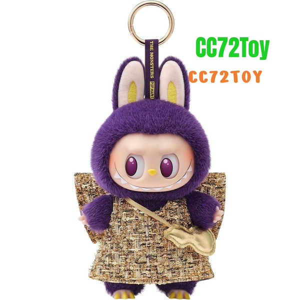 POP MART LABUBU × Pronounce - Wings of Fortune Vinyl Plush Hanging Card,Toys for Modern Home Decor, Collectible Toy Set for Desk Accessories, 1PC - CC72Toy