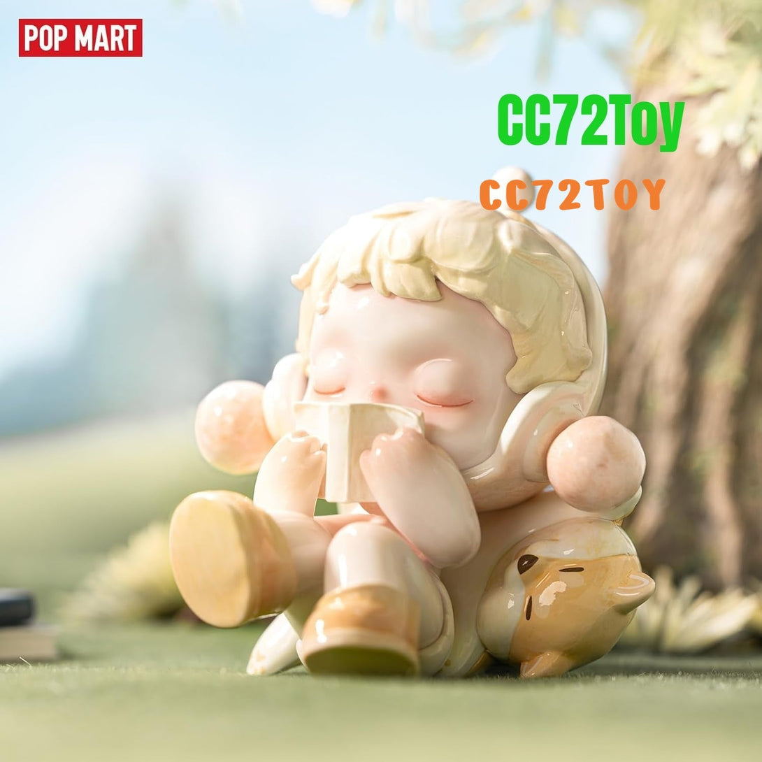 POP MART SKULLPANDA Warmth Series, SKULLPANDA Blind Box Figures, Random Design Action Figures Collectible Toys Home Decorations, Holiday Birthday Gifts for Girls and Boys, Single Box - CC72Toy