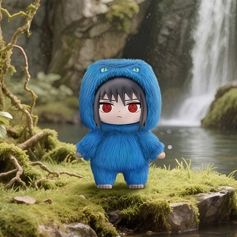 TOPTOY Authentic Naruto Shippuden Cute Beast Party Series Vinyl Plush Blind Box Cute Pendant Birthday Gift