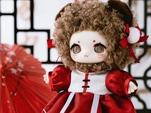 CALEMBOU Plush Doll Blind Box, Nagi Mountain and River Romance Series Mystery Blind Figure, Kawaii 1 of 6 Possible Collectibe Vinyl Plush Toys Birthday Gifts (Mountain and River Romance Series) - CC72Toy