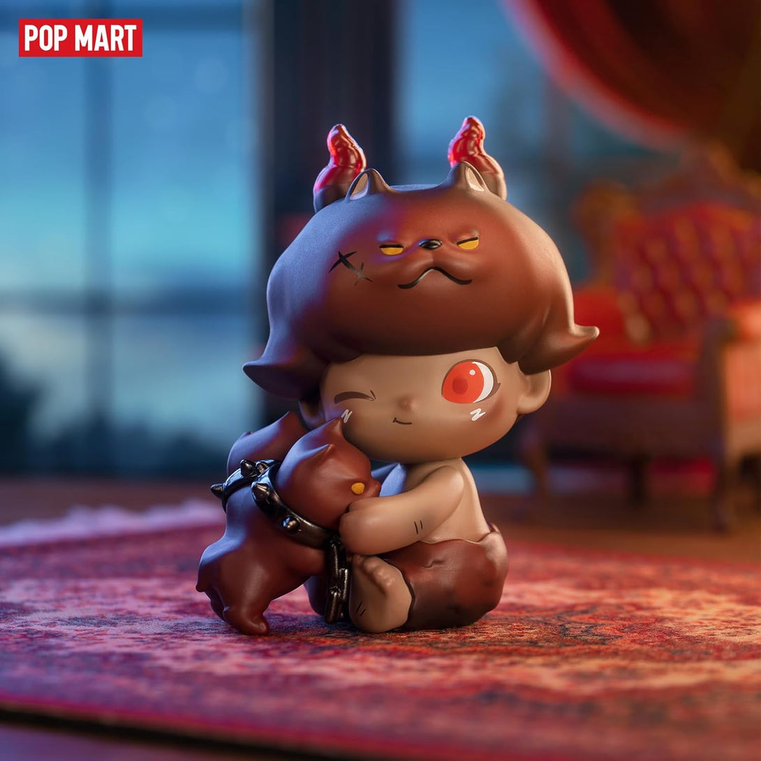 POP MART DIMOO No One's Gonna Sleep Tonight Blind Box Figures, Random Design Toys for Modern Home Decor, Collectible Toy Set for Desk Accessories, 12PC - CC72Toy
