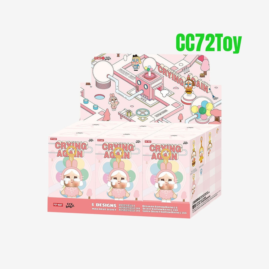 Crybaby Crying Again Series Vinyl Face Plush, Blind Box - CC72Toy