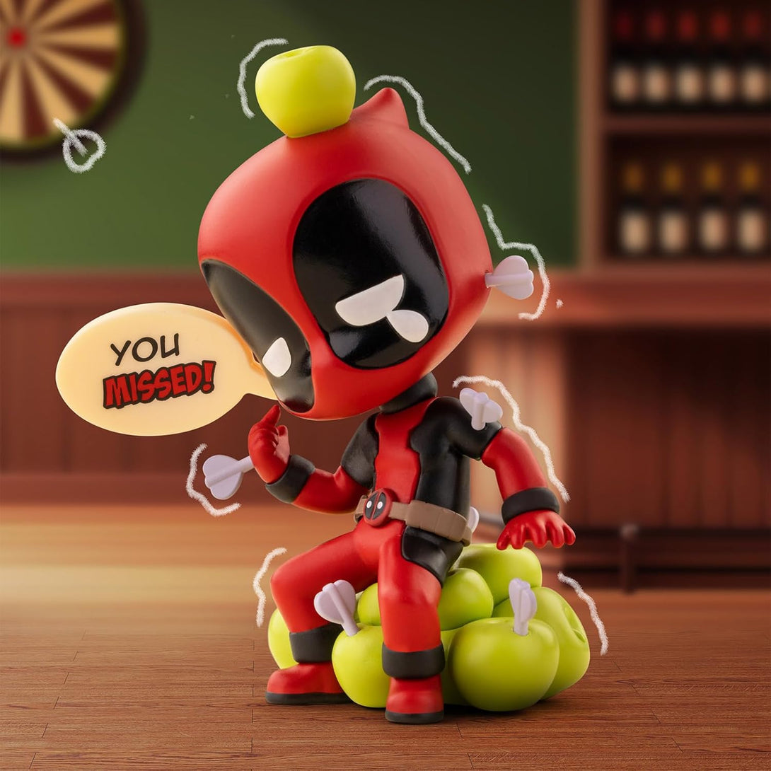 POP MART Marvel Deadpool Series Figures, Random Design Action Figures Collectible Toys Home Decorations, Holiday Birthday Gifts, Single Box - CC72Toy