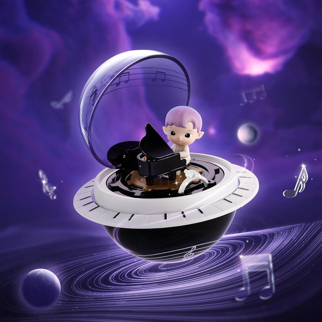 POP MART Romantic Ring Box Series 3 Scene Sets, 10PCs Romantic Ring Blind Box Figures, Random Design Action Figures Collectible Toys Home Decorations, Holiday Birthday Gifts, Whole Set - CC72Toy