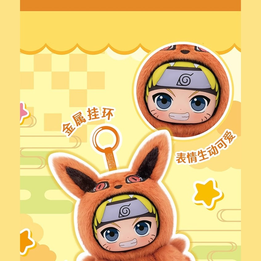 TOPTOY Authentic Naruto Shippuden Cute Beast Party Series Vinyl Plush Blind Box Cute Pendant Birthday Gift