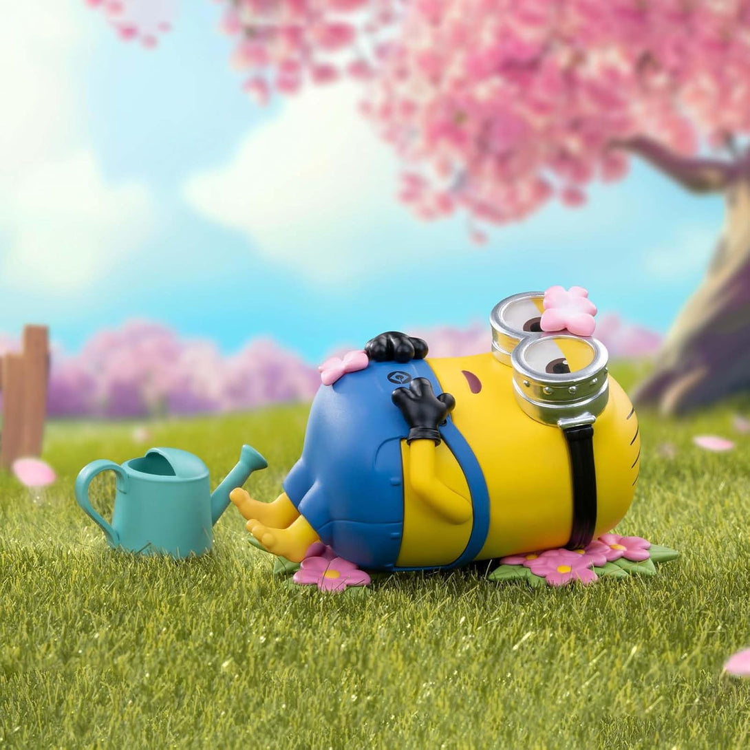 POP MART Minions Lazy Every Day Series Figures, Blind Box Figures, Random Design Action Figures Collectible Toys Home Decorations, Holiday Birthday Gifts, Single Box - CC72Toy
