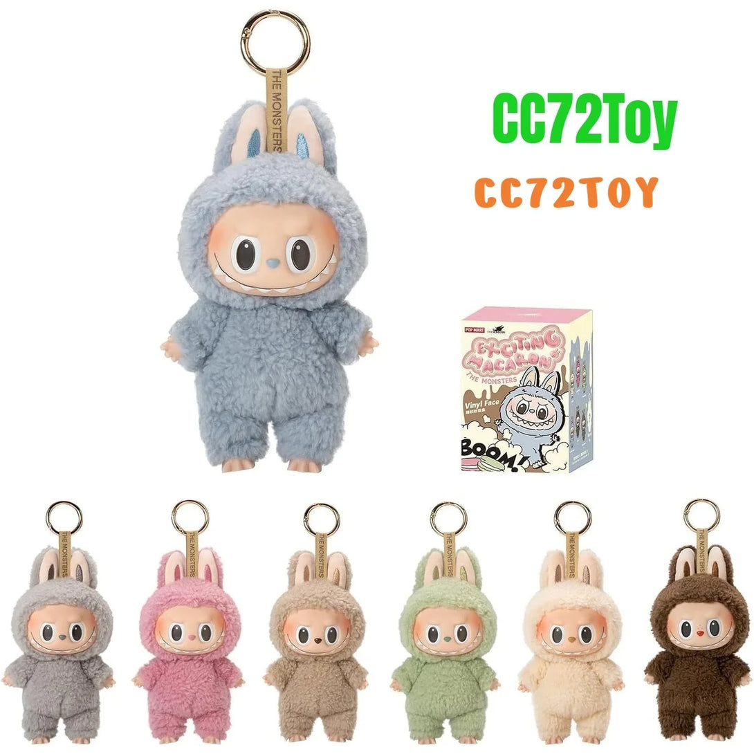 POP MART THE MONSTERS Exciting Macaron V3 Big into Energy V2 Have a Seat Series-Vinyl Plush Pendant Blind Box - CC72Toy