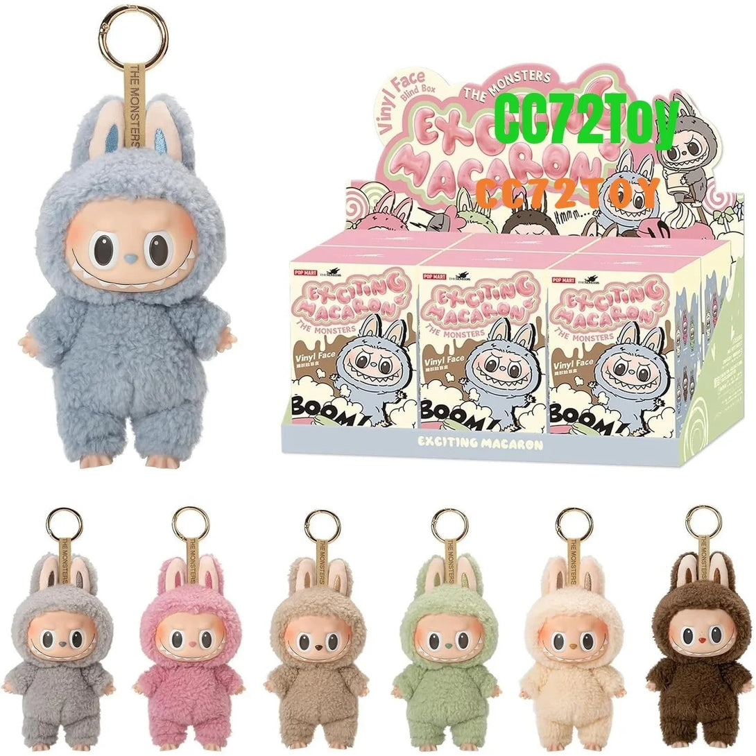 POP MART THE MONSTERS Exciting Macaron V3 Big into Energy V2 Have a Seat Series-Vinyl Plush Pendant Blind Box - CC72Toy
