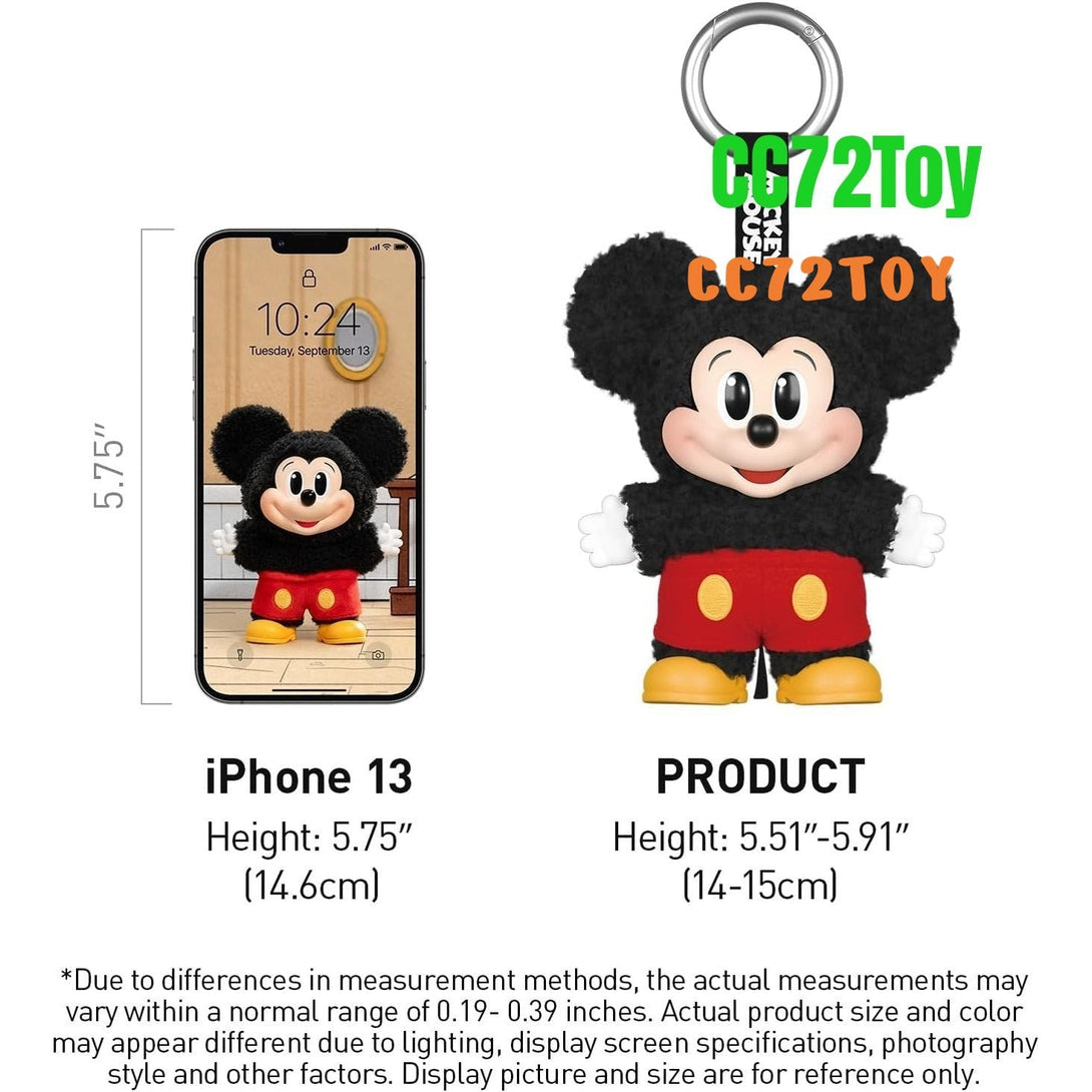 POP MART Mickey Family Cute Together Keychain Series Figures Blind Box - CC72Toy