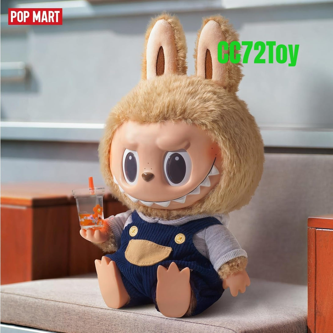 POP MART The Monsters Time to Chill Vinyl Plush Doll Figurine, Collectilbe Figure Toy, for Mordern Home Decorations - CC72Toy