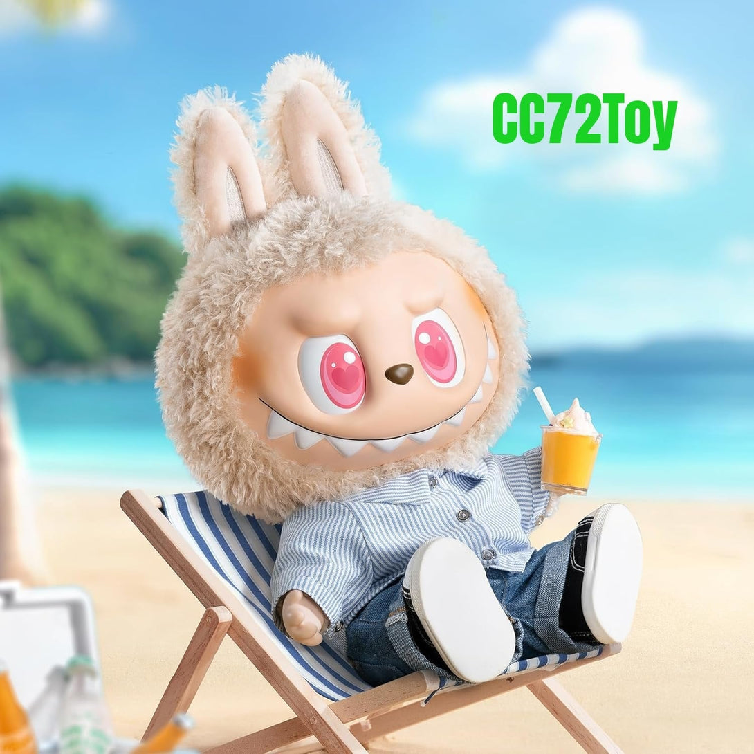 POP MART The Monsters - FLIP with ME Vinyl Plush Doll Action Figure, 15.75 inches Height, Toys for Modern Home Decor, Collectible Toy Set for Desk Accessories, 1PC - CC72Toy