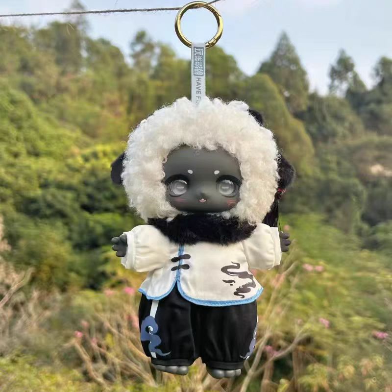 CALEMBOU Plush Doll Blind Box, Nagi Mountain and River Romance Series Mystery Blind Figure, Kawaii 1 of 6 Possible Collectibe Vinyl Plush Toys Birthday Gifts (Mountain and River Romance Series) - CC72Toy