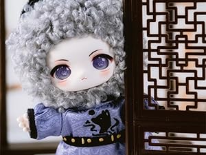 CALEMBOU Plush Doll Blind Box, Nagi Mountain and River Romance Series Mystery Blind Figure, Kawaii 1 of 6 Possible Collectibe Vinyl Plush Toys Birthday Gifts (Mountain and River Romance Series) - CC72Toy