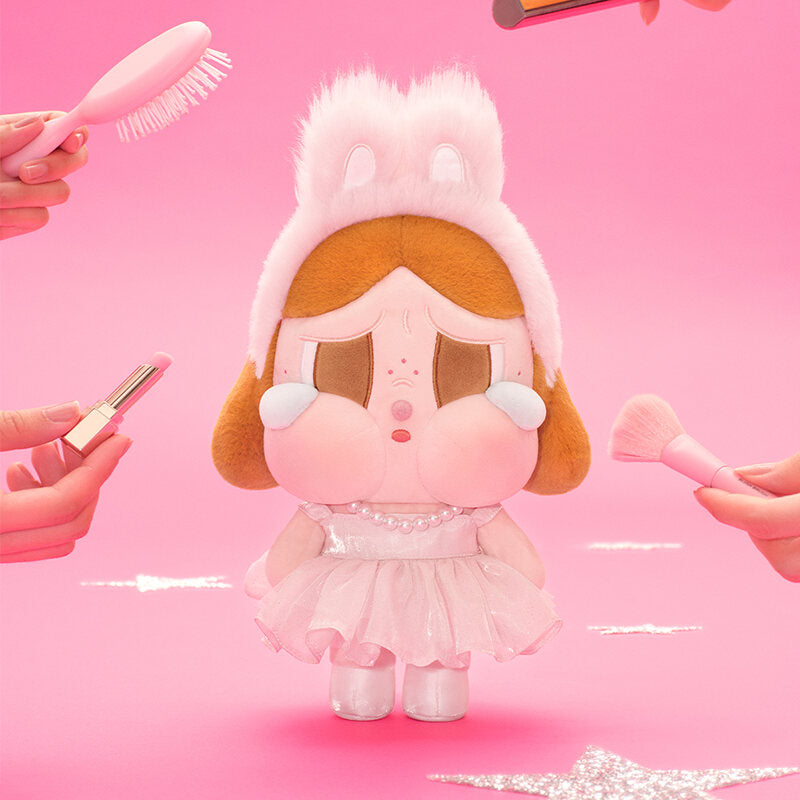 POP MART CRYBABY SHINY SHINY SERIES-Plush Doll (Pink/Black) - CC72Toy