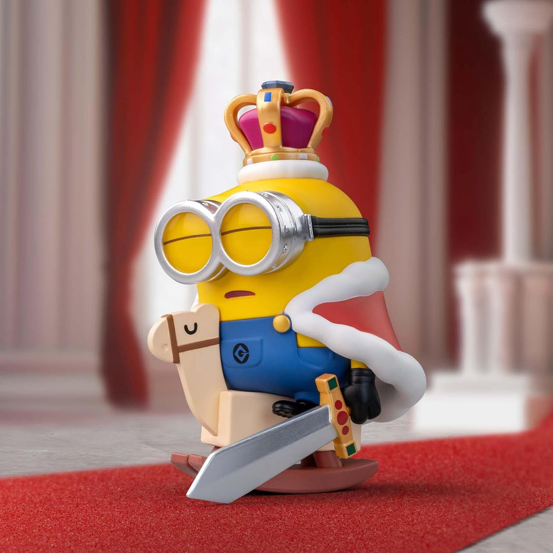 POP MART Minions Lazy Every Day Series Figures, Blind Box Figures, Random Design Action Figures Collectible Toys Home Decorations, Holiday Birthday Gifts, Single Box - CC72Toy