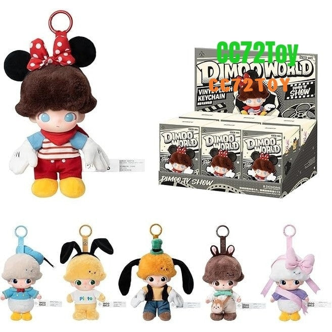 DIMOO WORLD × DISNEY Series-Vinyl Plush Keychain Blind Box - CC72Toy