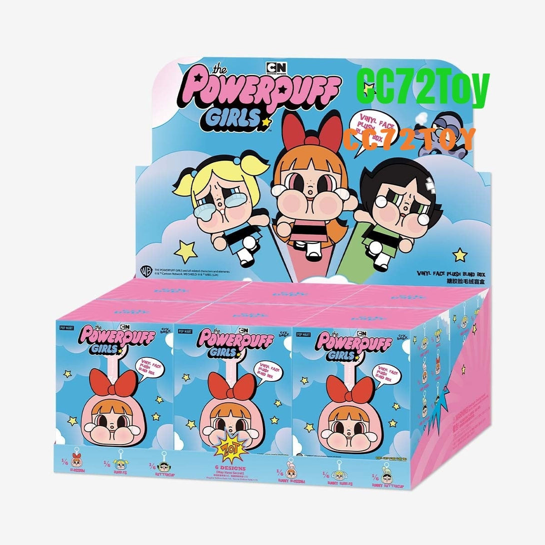 Crybaby × Powerpuff Girls Series-Vinyl Face Plush Blind Box - CC72Toy