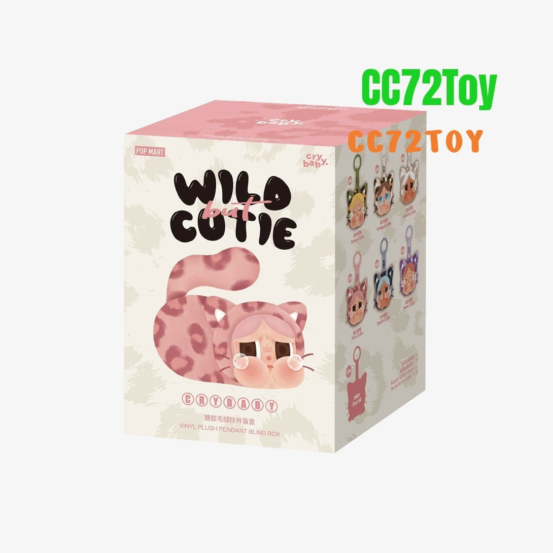 POP MART Crybaby Wild but Cutie Series - Vinyl Plush Pendant Blind Box - CC72Toy