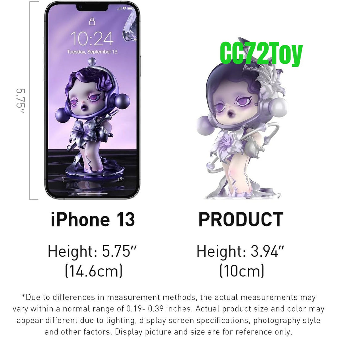 POP MART SKULLPANDA The Sound Series Figures, SKULLPANDA Blind Box Figures, Random Design Action Figures Collectible Toys Home Decorations, Holiday Birthday Gifts, Single Box - CC72Toy