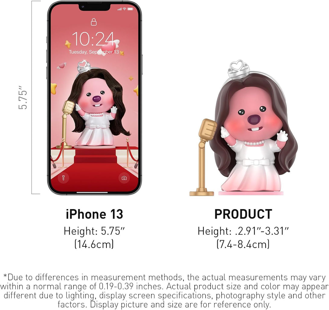 POP MART ZANMANGLOOPY's Moments Series Figures, Blind Box Figures, Random Design Action Figures Collectible Toys Home Decorations, Holiday Birthday Gifts, Single Box - CC72Toy
