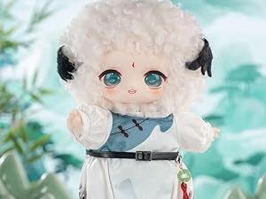 CALEMBOU Plush Doll Blind Box, Nagi Mountain and River Romance Series Mystery Blind Figure, Kawaii 1 of 6 Possible Collectibe Vinyl Plush Toys Birthday Gifts (Mountain and River Romance Series) - CC72Toy