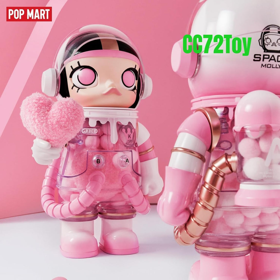 POP MART MEGA Space Molly 400% Heartfelt Words Collection Figurine, 11.6 Inch Height - CC72Toy