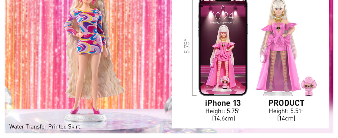 POP MART Barbie Style Icon Series Figures, Blind Box Figures, Random Design Action Figures Collectible Toys Home Decorations, Single Box - CC72Toy